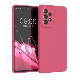   Калъф Kwmobile за Samsung Galaxy A53 5G, Силиконов, Розов, 57835.238