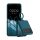 калъф kwmobile за Samsung Galaxy Z Flip4, Силиконов, Син, 58786.57