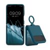 калъф kwmobile за Samsung Galaxy Z Flip4, Силиконов, Син, 58786.57