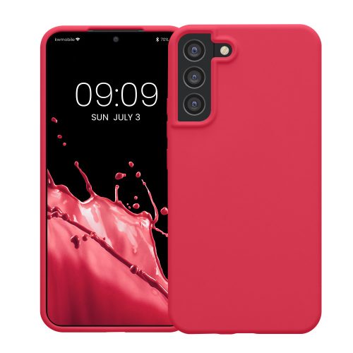 Калъф Kwmobile за Samsung Galaxy S22 Plus, Силиконов, Розов, 56761.238