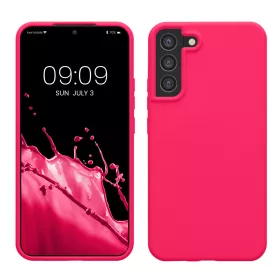   Калъф Kwmobile за Samsung Galaxy S22 Plus, Силиконов, Розов, 56761.77