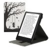 Калъф за Amazon Kindle Paperwhite 11, Kwmobile, черен/бял, еко кожа, 56264.12