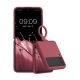 Kwmobile калъф за Samsung Galaxy Z Flip4, тъмно розов, силиконов, 58786.167