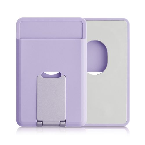 Държач за магнитна карта, съвместим с Apple iPhone 14 Series/iPhone 13 Series/iPhone 12 Series, Kwmobile, лилав, пластмаса, 58791.139