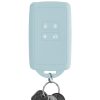 Капак за автомобилен ключ за Renault 4 бутона - Smart Key, Kwmobile, зелен, силикон, 48035.200