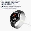 USB кабел за зареждане за Blackview X1/X2, Kwmobile, бял, пластмаса, 58074.02