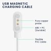 USB кабел за зареждане за Blackview X1/X2, Kwmobile, бял, пластмаса, 58074.02