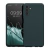 Kwmobile калъф за Samsung Galaxy A04s, тъмнозелен, силиконов, 58921.202