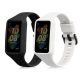 Комплект от 2 каишки за Huawei Band 7/Band 6/Honor Band 6, Kwmobile, черно/бяло, силикон, 58914.02