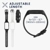 Комплект от 2 каишки за Huawei Band 7/Band 6/Honor Band 6, Kwmobile, черно/бяло, силикон, 58914.02