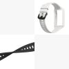 Комплект от 2 каишки за Huawei Band 7/Band 6/Honor Band 6, Kwmobile, черно/бяло, силикон, 58914.02