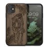 Калъф Kwmobile за Apple iPhone 11, дърво, кафяв, 49799.14