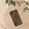 Калъф Kwmobile за Apple iPhone 11, дърво, кафяв, 49799.14