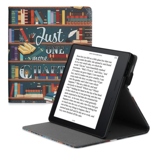 Калъф за Amazon Kindle Oasis 10, Kwmobile, Многоцветен, Екологична кожа, 49418.05