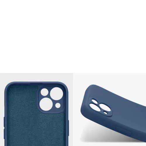 Калъф Kwmobile за Apple iPhone 13, силиконов, син, 58954.116