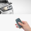 Капак за автомобилен ключ за BMW 3 бутона, Kwmobile, син/златен, силикон, 56009.03