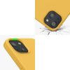 Калъф Kwmobile за Apple iPhone 13, силиконов, жълт, 55878.191