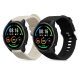 Комплект 2 каишки за часовник Xiaomi Mi Watch/Mi Watch Color Sport, Kwmobile, черен/сив, силикон, 58466.02