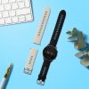Комплект 2 каишки за часовник Xiaomi Mi Watch/Mi Watch Color Sport, Kwmobile, черен/сив, силикон, 58466.02