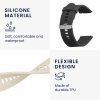 Комплект 2 каишки за часовник Xiaomi Mi Watch/Mi Watch Color Sport, Kwmobile, черен/сив, силикон, 58466.02