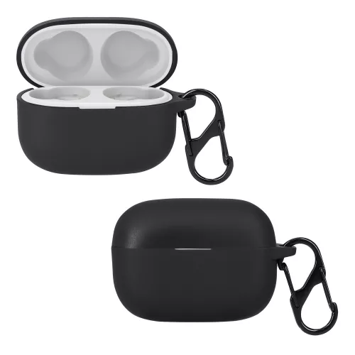 Калъф за слушалки Sony LinkBuds S, Kwmobile, черен, силикон, 59038.01