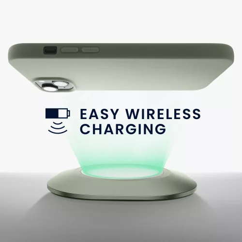 Калъф Kwmobile за Apple iPhone 14 Plus, силиконов, зелен, 59076.172