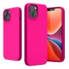 Калъф Kwmobile за Apple iPhone 14, силикон, розов, 59071.77