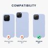 Калъф Kwmobile за Apple iPhone 14, силиконов, син, 59071.58