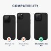 Калъф Kwmobile за Apple iPhone 14 Pro Max, силиконов, черен, 59074.01