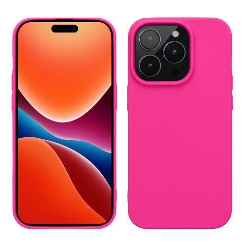 Калъф Kwmobile за Apple iPhone 14 Pro, силиконов, розов, 59077.77