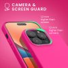 Калъф Kwmobile за Apple iPhone 14 Pro, силиконов, розов, 59077.77