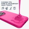 Калъф Kwmobile за Apple iPhone 14 Pro, силиконов, розов, 59077.77