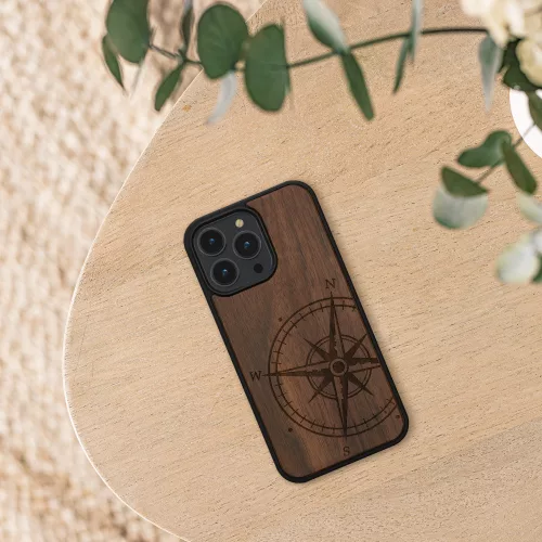 Калъф Kwmobile за Apple iPhone 14 Pro Max, дърво, кафяв, 59127.01