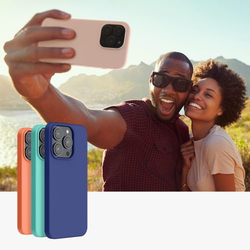 Калъф Kwmobile за Apple iPhone 14 Pro, силиконов, кремав, 59073.10