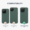 Калъф Kwmobile за Apple iPhone 14 Pro Max, силиконов, зелен, 59074.166