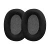 Комплект от 2 възглавнички за слушалки Sennheiser HD600/HD600S/HD650, Kwmobile, черни, текстил, 59156.01