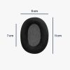 Комплект от 2 възглавнички за слушалки Sennheiser HD600/HD600S/HD650, Kwmobile, черни, текстил, 59156.01