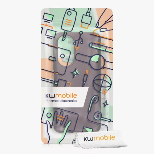 Калъф Kwmobile за Honor X7, Silicon, Visiniu, 59203.115