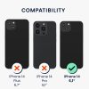Комплект от 3 броя защитни фолиа Kwmobile за Apple iPhone 14, Front, Polymer, 59223.1