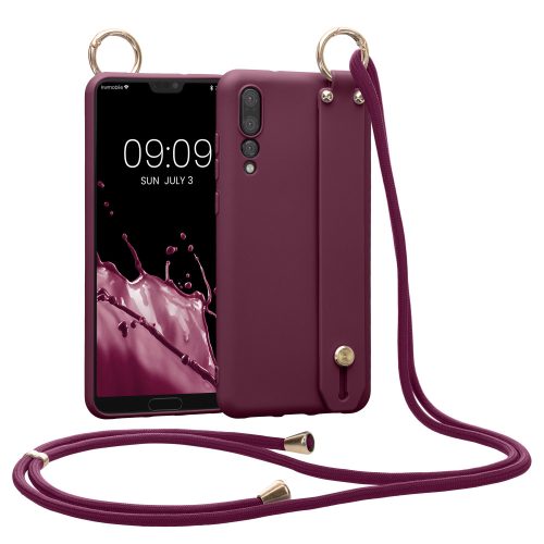 Калъф Kwmobile за Huawei P20 Pro, Силиконов, Лилав, 56470.190