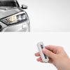kwmobile Капак за автомобилен ключ за бутони Mazda 4, силикон, сив/черен, 59241.94