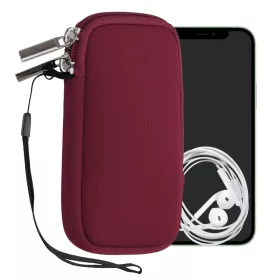   Kwmobile Universal Cover размер XS - 4 инча, Неопрен, Червен, 46188.32.09