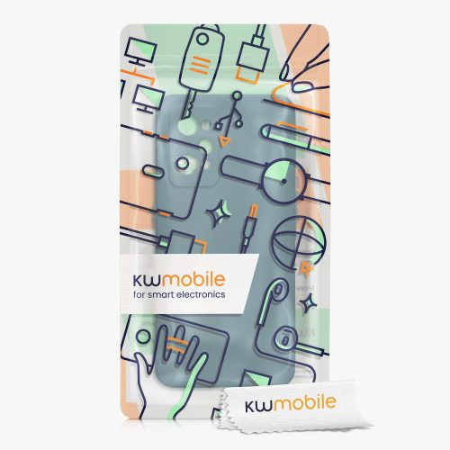 Калъф Kwmobile за Realme GT Neo 3T, силиконов, зелен, 59246.57