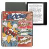 Калъф за Amazon Kindle Oasis 10, Kwmobile, Многоцветен, Екологична кожа, 49417.21