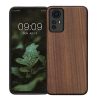 Kwmobile Кейс за Xiaomi Redmi Note 12S, Кафяв, Дървен/Силиконов, 60697.18