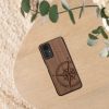 Kwmobile калъф за Xiaomi Redmi Note 12S, кафяв, дърво/силикон, 60692.01