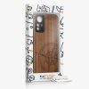 Kwmobile калъф за Xiaomi Redmi Note 12S, кафяв, дърво/силикон, 60692.01