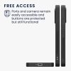 Kwmobile калъф за Xiaomi 13 5G, кафяв/черен, дърво/силикон, 60705.01