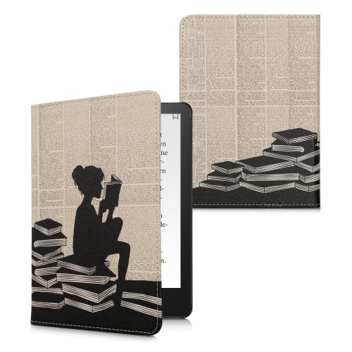калъф kwmobile за Amazon Kindle Paperwhite 11, Екологична кожа, Многоцветен, 57810.24