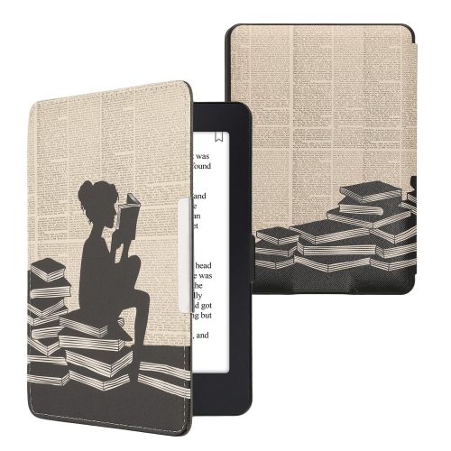 калъф kwmobile за Amazon Kindle Paperwhite 7, Екологична кожа, Многоцветен, 25824.48
